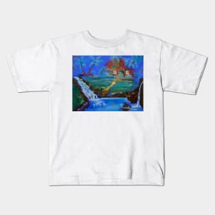 Old Hawaiian Homestead 11 Kids T-Shirt